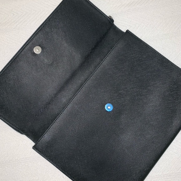 Giorgio Armani leather portfolio